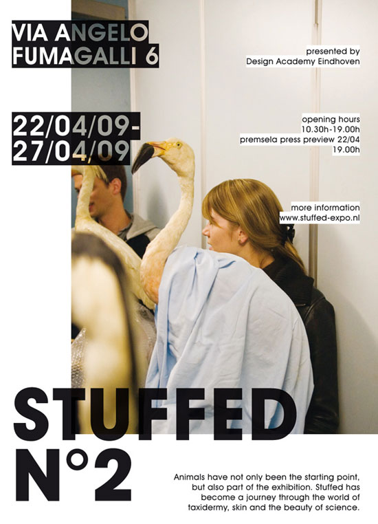 'stuffed' exhibition at milan design week 09
