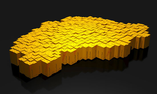 tom dixon, front design, 5.5 designers: veuve cliquot packaging