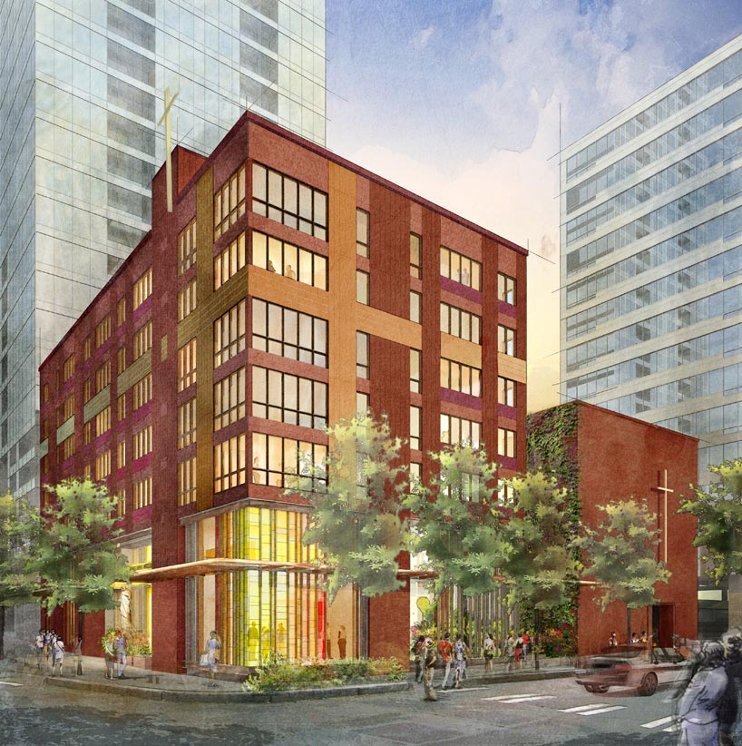 olson kundig architects: gethsemane lutheran church