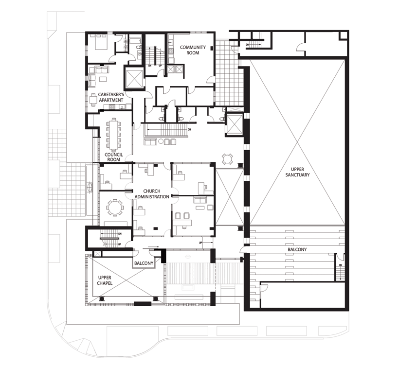 olson kundig architects: gethsemane lutheran church