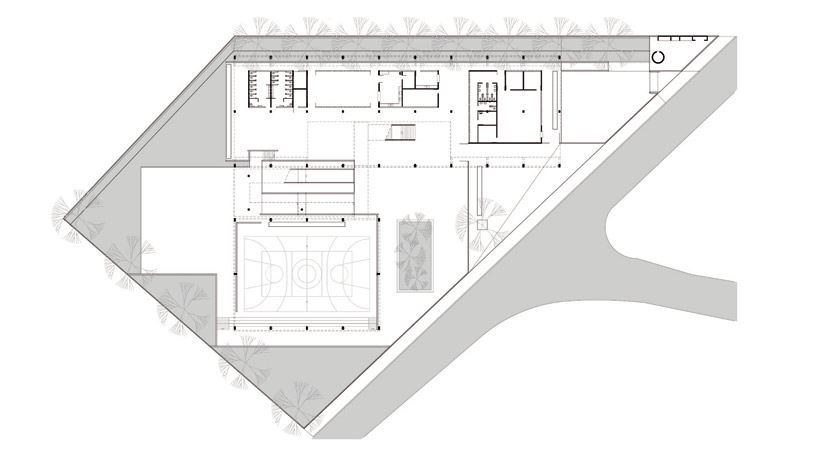 alvaro puntoni: public school, votorantim, sao paolo