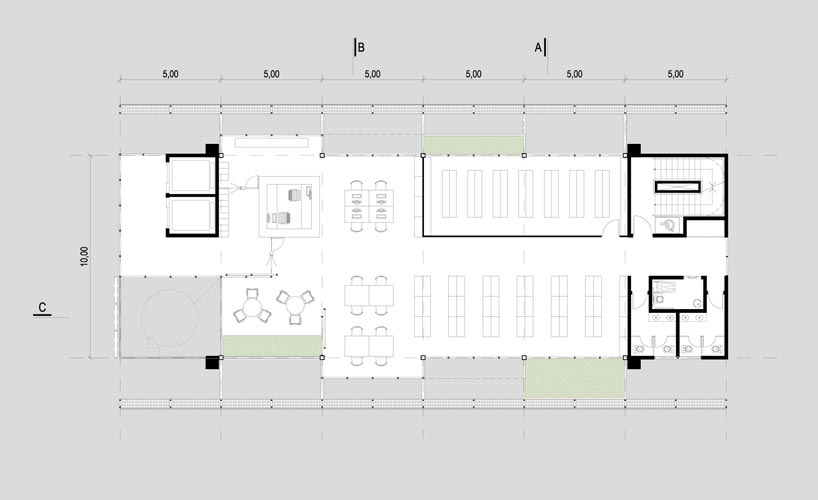 aum arquitectos: regional administration building