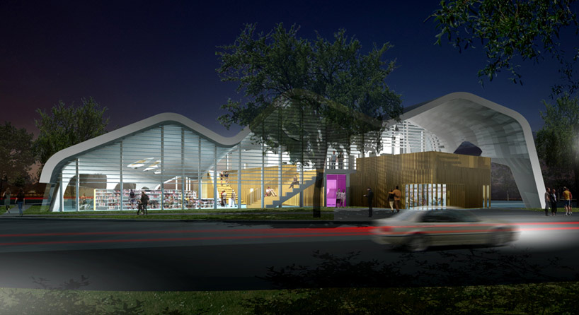 hughes condon marler architects: jasper place library