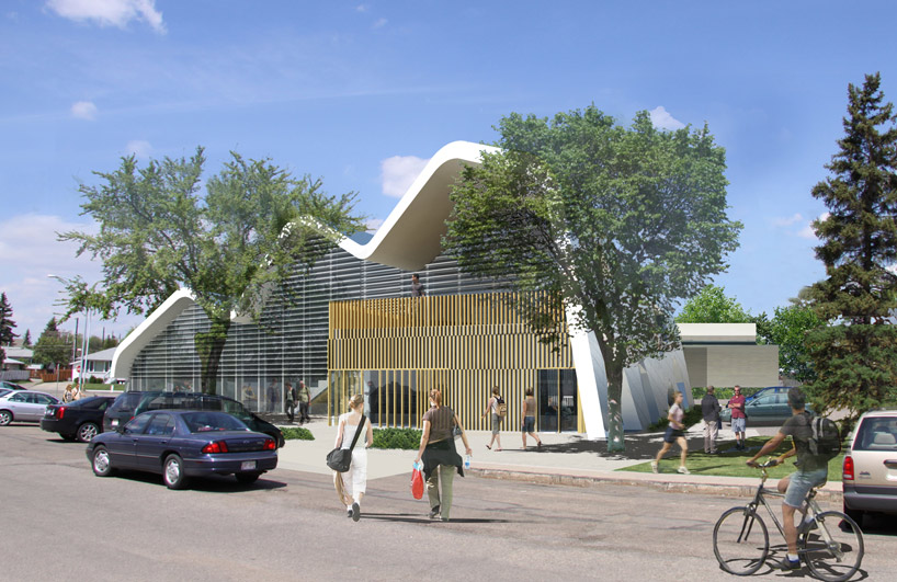 hughes condon marler architects: jasper place library