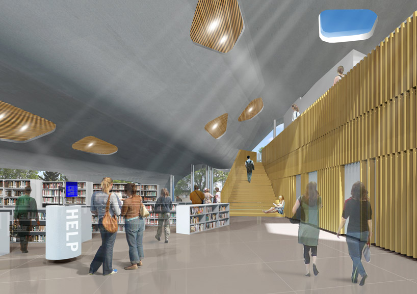 hughes condon marler architects: jasper place library