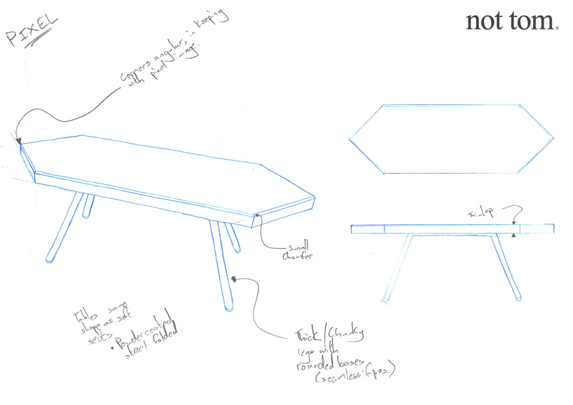 pixel bench modular seating by not tom for sky creations