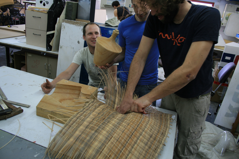 gil sheffi of bakery studio: local material