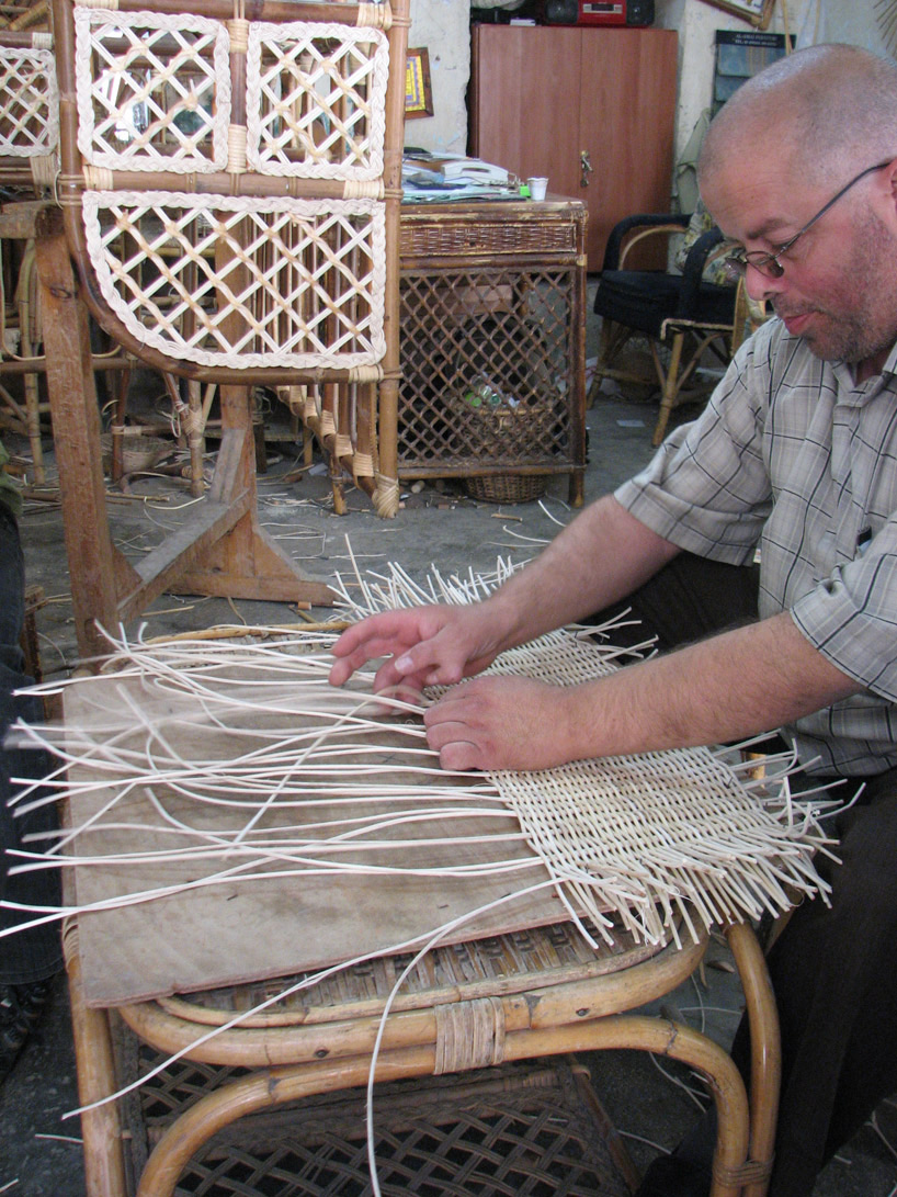 gil sheffi of bakery studio: local material