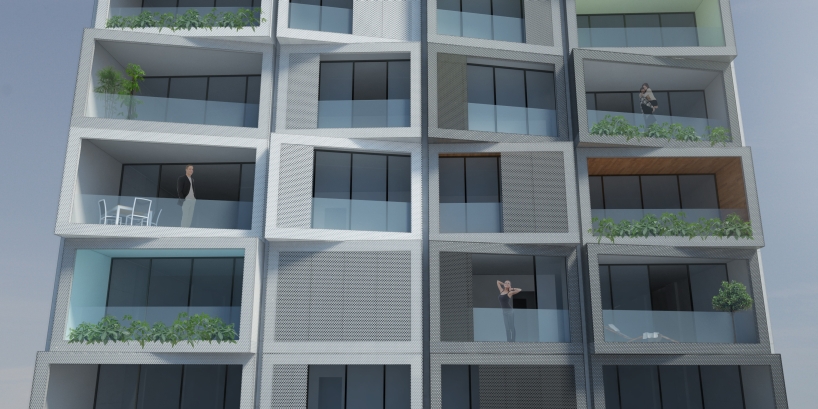 Manco Architects: Vertical Neighborhood   Residential Tower in front of Lima Golf Club