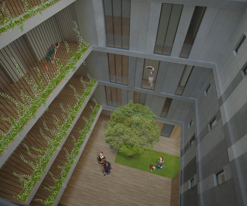 Manco Architects: Vertical Neighborhood   Residential Tower in front of Lima Golf Club