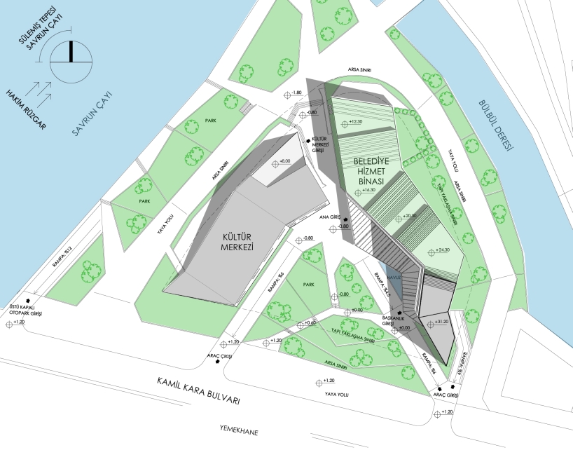 manco architects: kadirli municipality building & cultural center