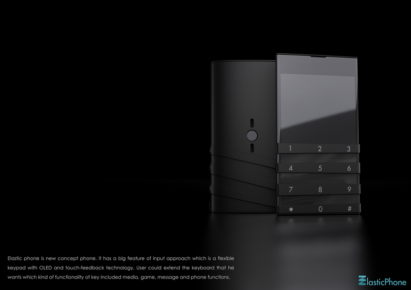 Elastic concept phone