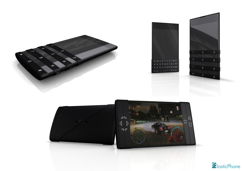 Elastic concept phone