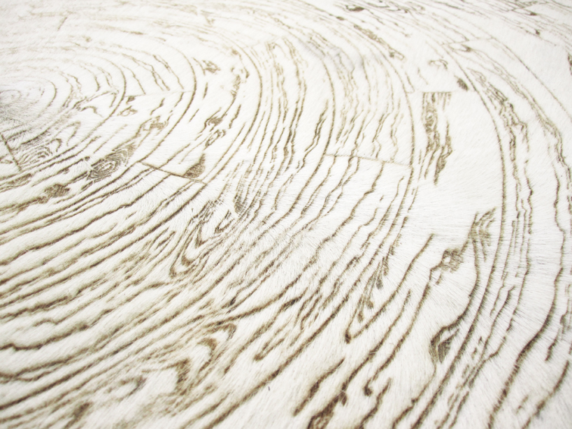 moss & lam: peau de bois carpets