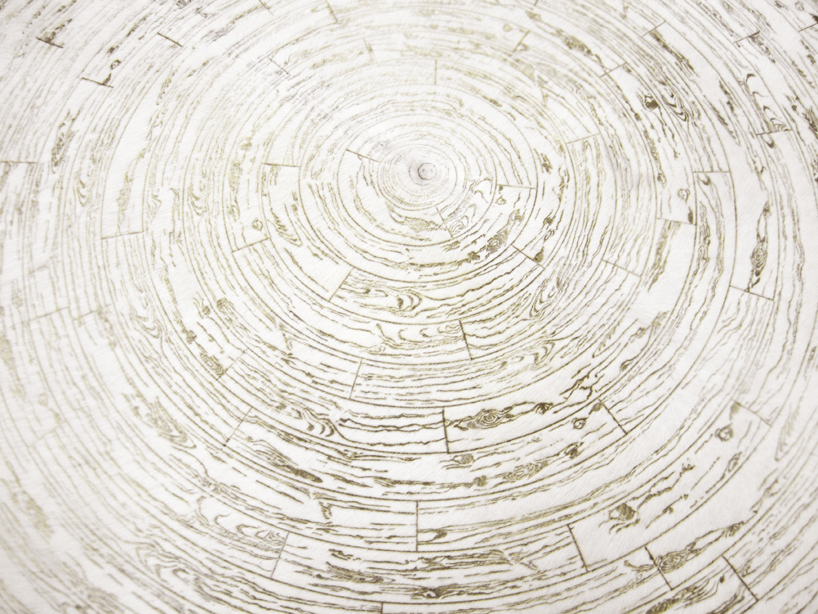 moss & lam: peau de bois carpets