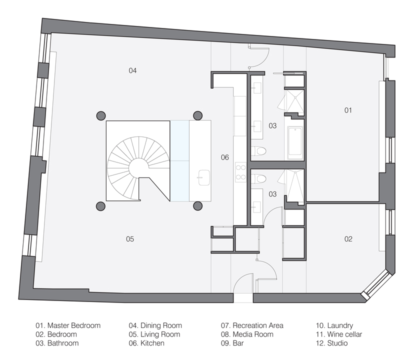 Nandinee Phookan Architects: 28 Old Fulton Street