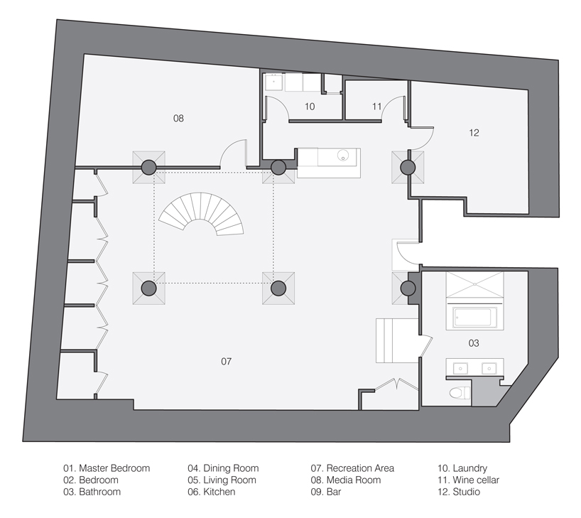 Nandinee Phookan Architects: 28 Old Fulton Street