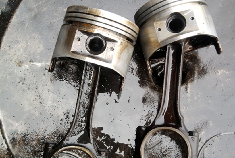 detroit relic piston lamps by stephen schock