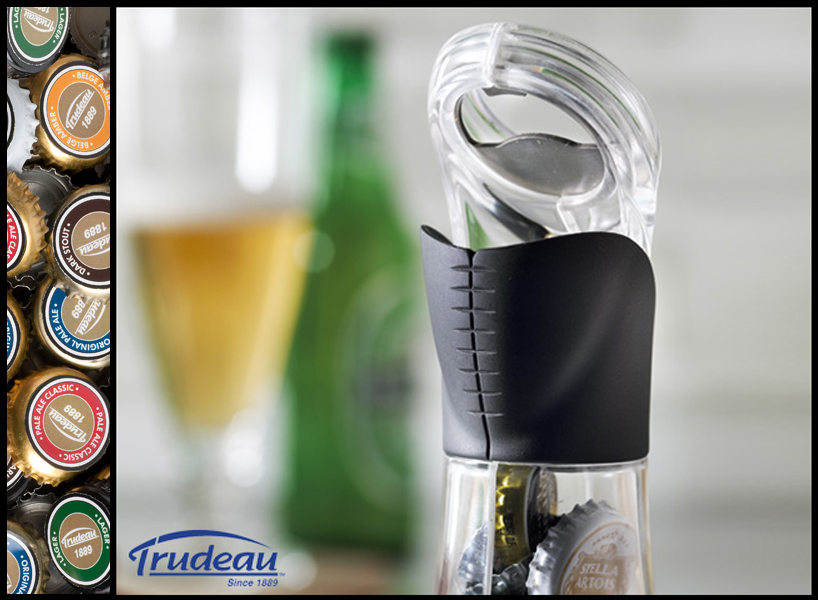 beer cap catcher by stefano di lollo (for the trudeau corporation)