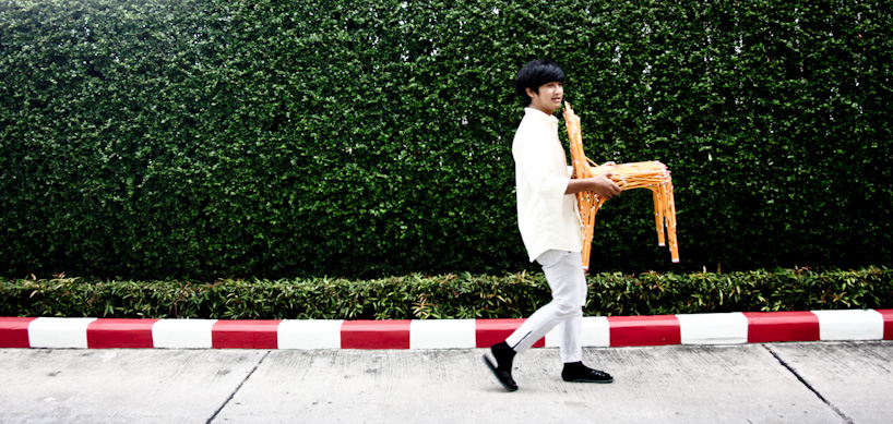 anon pairot: dinsor pencil chair and lampshade