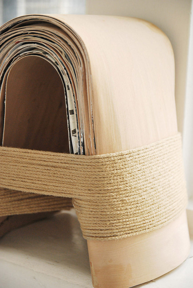 lishuai dong: more with less arc veneer stool