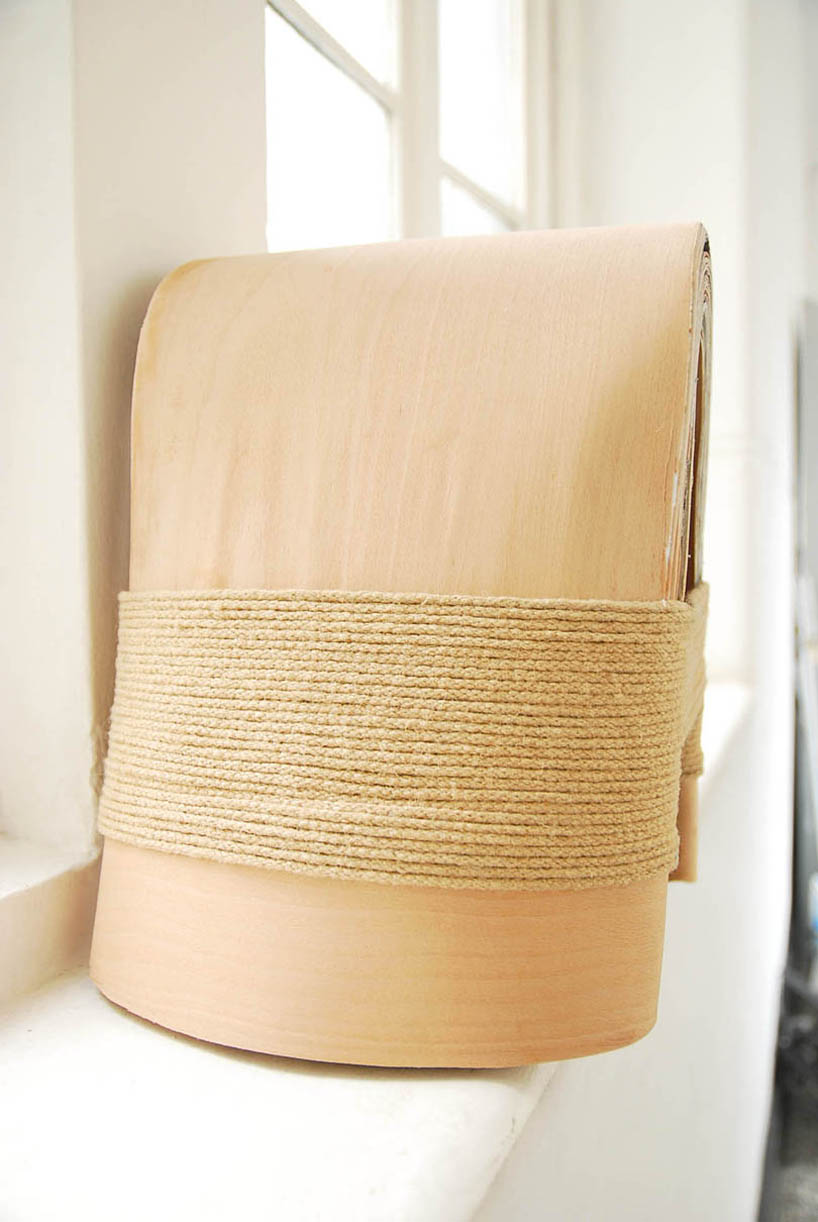 lishuai dong: more with less arc veneer stool