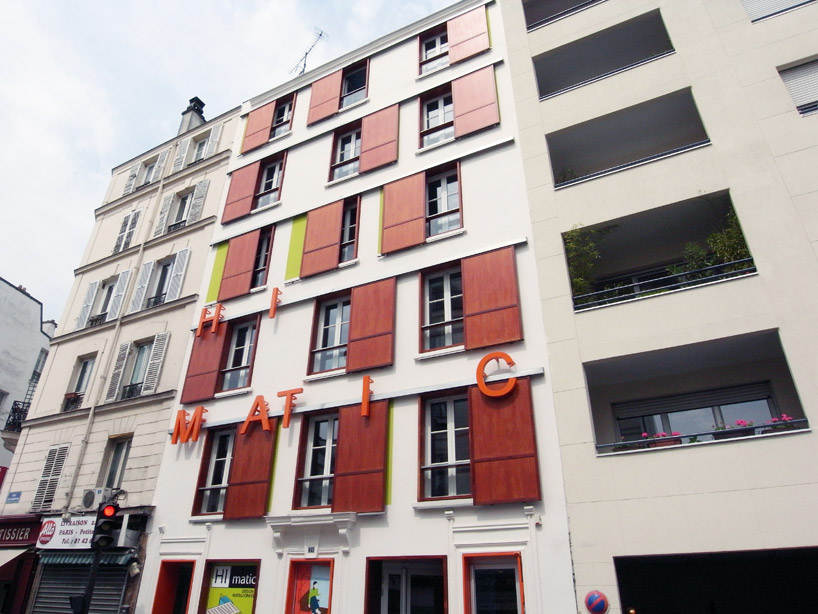 matali crasset: hi matic hotel in paris