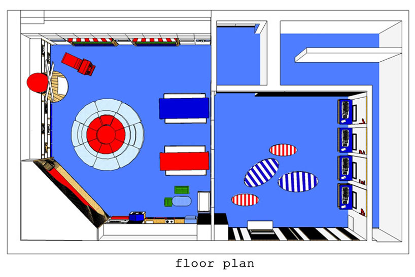 Activity Space for Children and Youth, David Citadel Hotel, Jerusalem. By Sarit Shani Hay