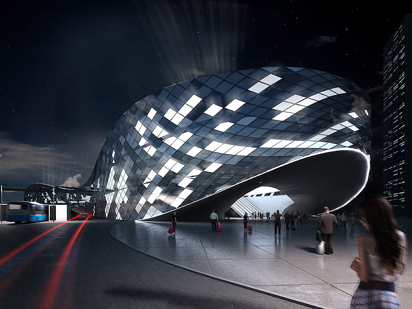 passenger terminal building for HongKong / China by Edit!