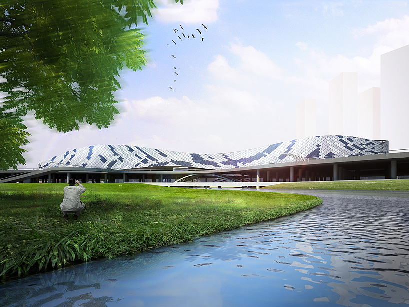 passenger terminal building for HongKong / China by Edit!