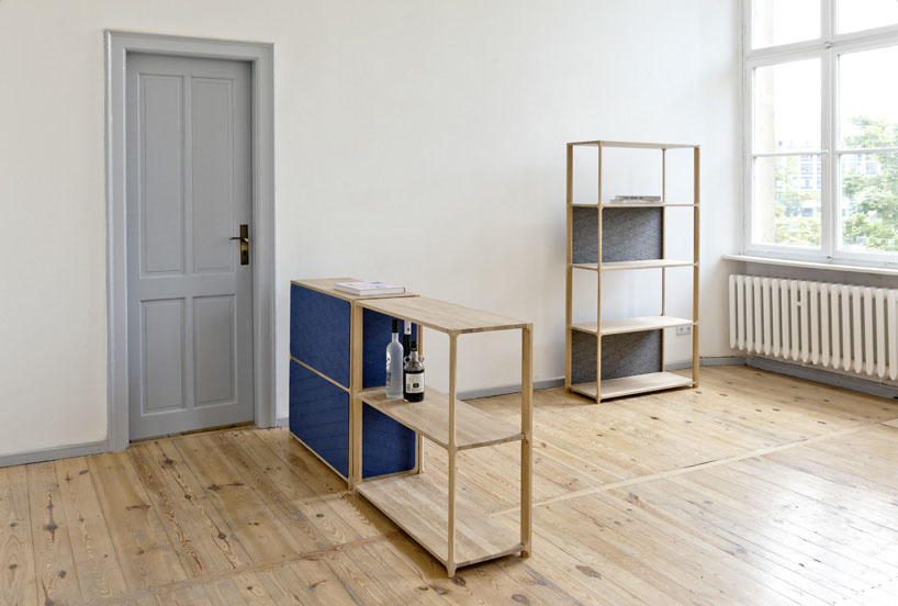 daniel becker design studio: victor shelving system