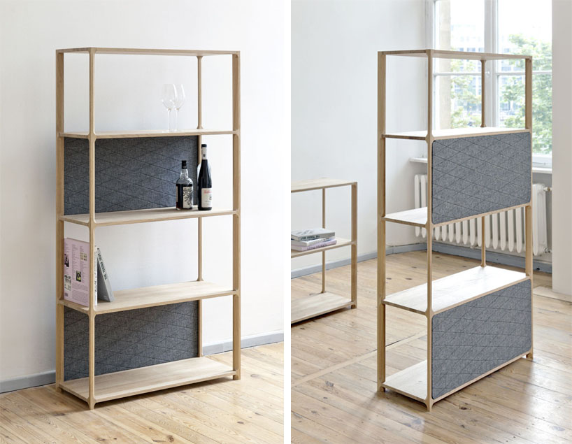 daniel becker design studio: victor shelving system