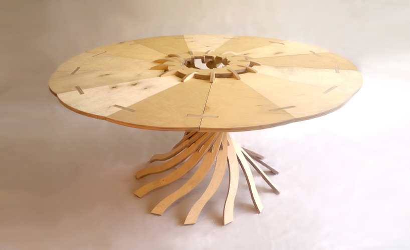 volken de vlas designed the twistable, an interlocking design concept