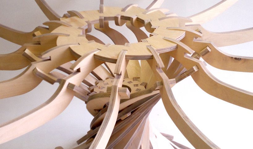 volken de vlas designed the twistable, an interlocking design concept