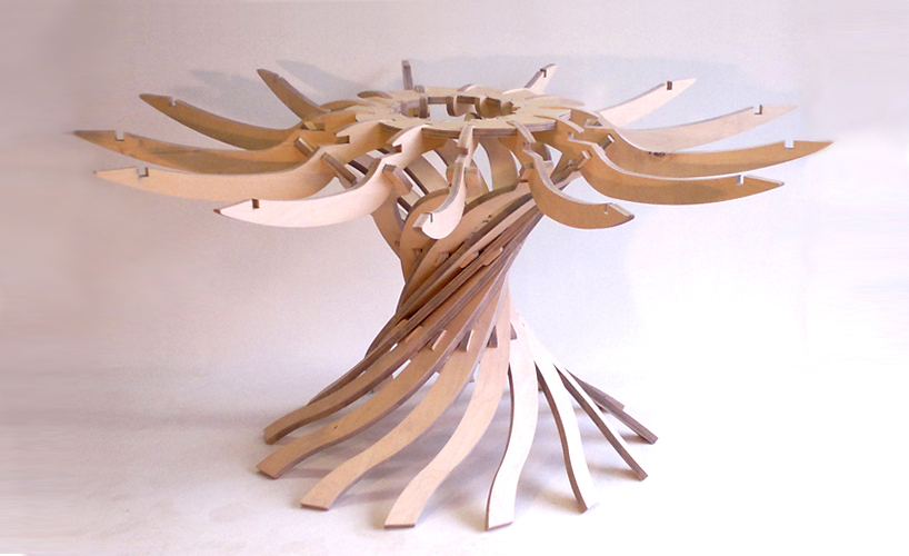 volken de vlas designed the twistable, an interlocking design concept