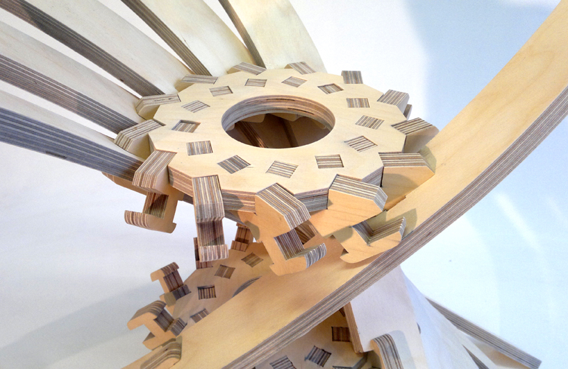 volken de vlas designed the twistable, an interlocking design concept