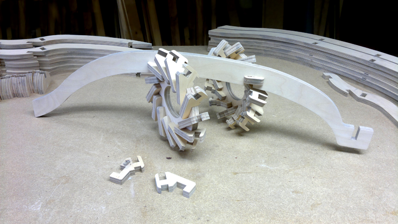 volken de vlas designed the twistable, an interlocking design concept