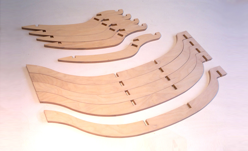 volken de vlas designed the twistable, an interlocking design concept