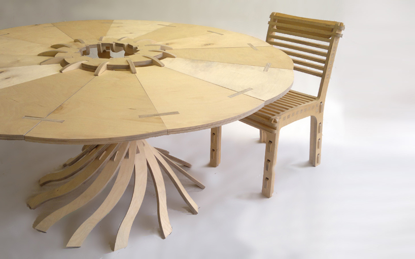 volken de vlas designed the twistable, an interlocking design concept