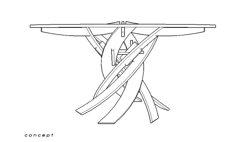 volken de vlas designed the twistable, an interlocking design concept