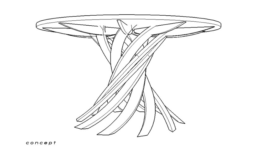volken de vlas designed the twistable, an interlocking design concept