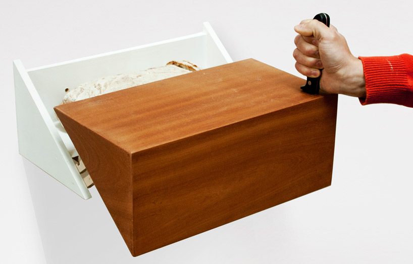 Raw Edges Breadbox, Wooden Bread Boxes Designs