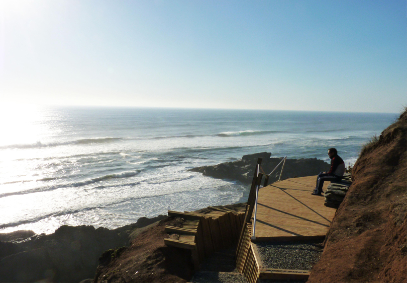 mauricio a. ureta villagra: observation platform in talca, chile