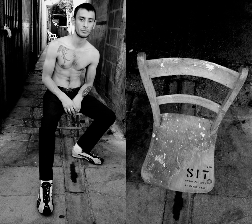 karen ryan: sit chair project at london design week 2011