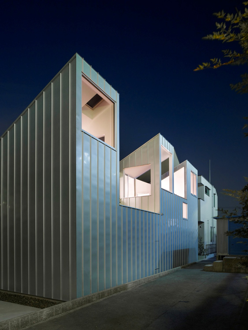 tomohiro hata: complex house in nagoya, japan