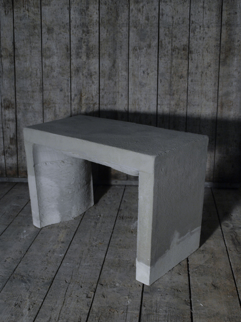 henry lawrence studio: poured wood