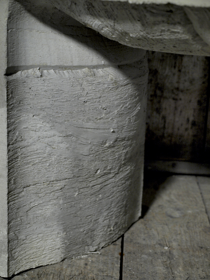 henry lawrence studio: poured wood