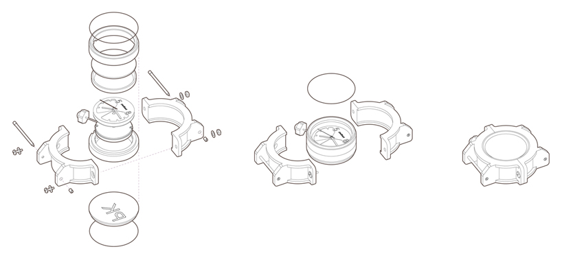 8to5 wrist watch prototype by paul kweton