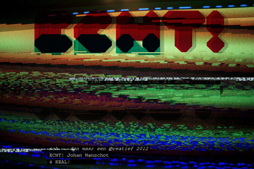 johan manschot: a white christmas distortion