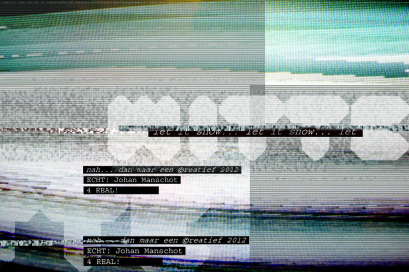 johan manschot: a white christmas distortion